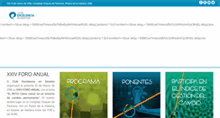Desktop Screenshot of foroanualclubexcelencia.es